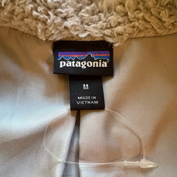 Patagonia Los Gatos salt gray Fleece Vest- fully lined- women’s medium - Picture 8 of 14